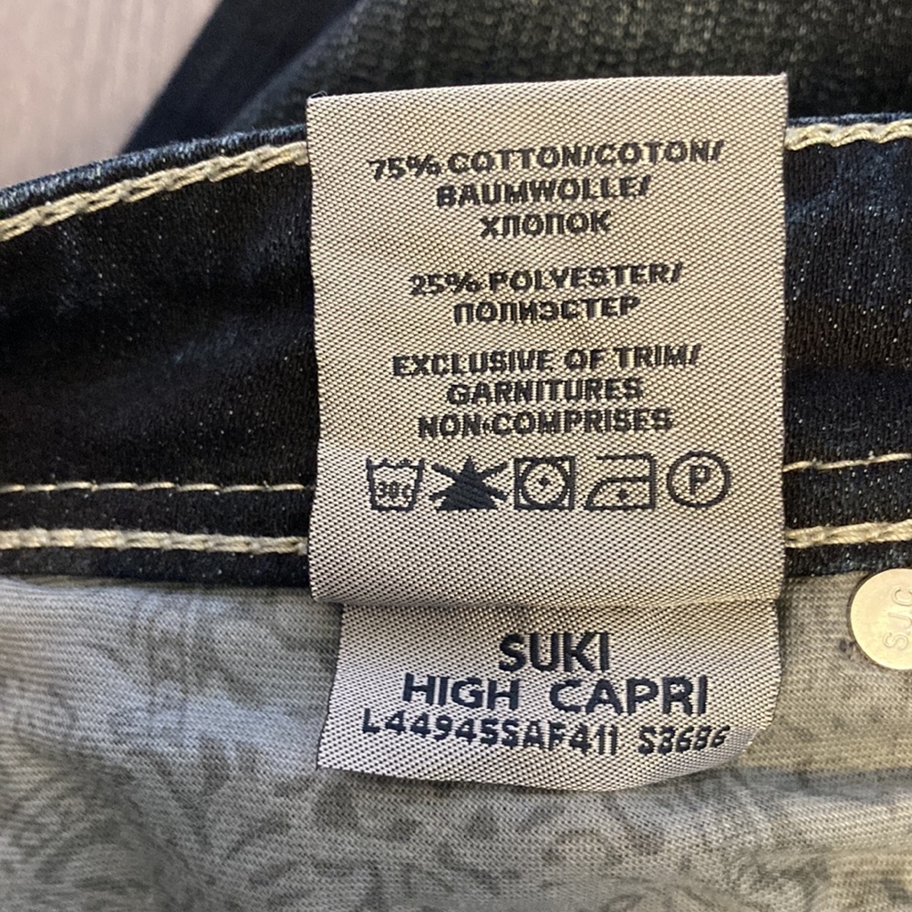 Suki High Rise Capris - Picture 5 of 9